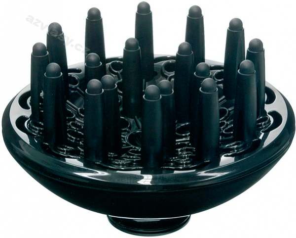 El modelo con los dedos redondeados en los extremos, que tienen soporte en forma de almohadillas, permite secar suavemente el cabello en toda la longitud